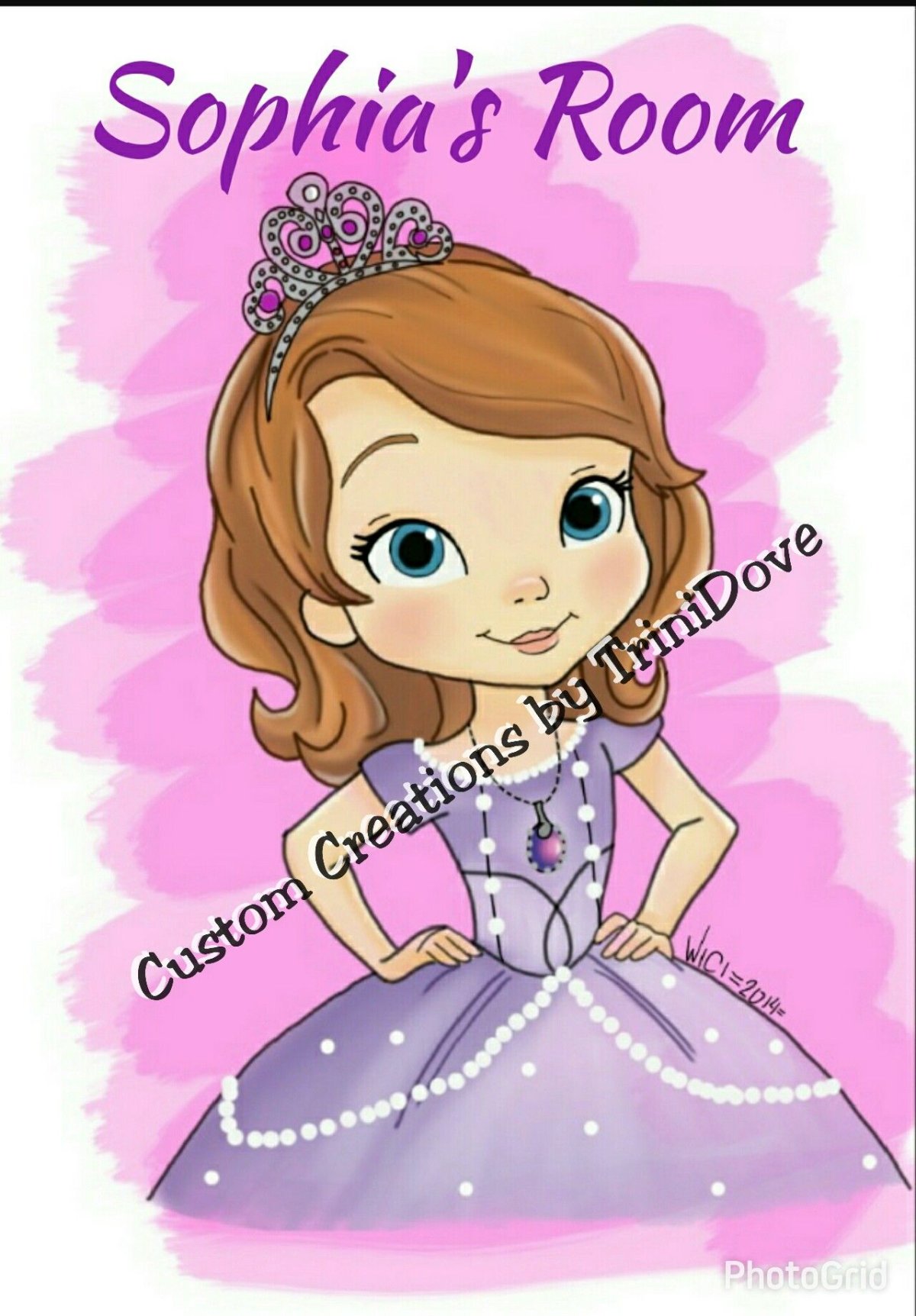 Принцесса София векторное изображение персонажей