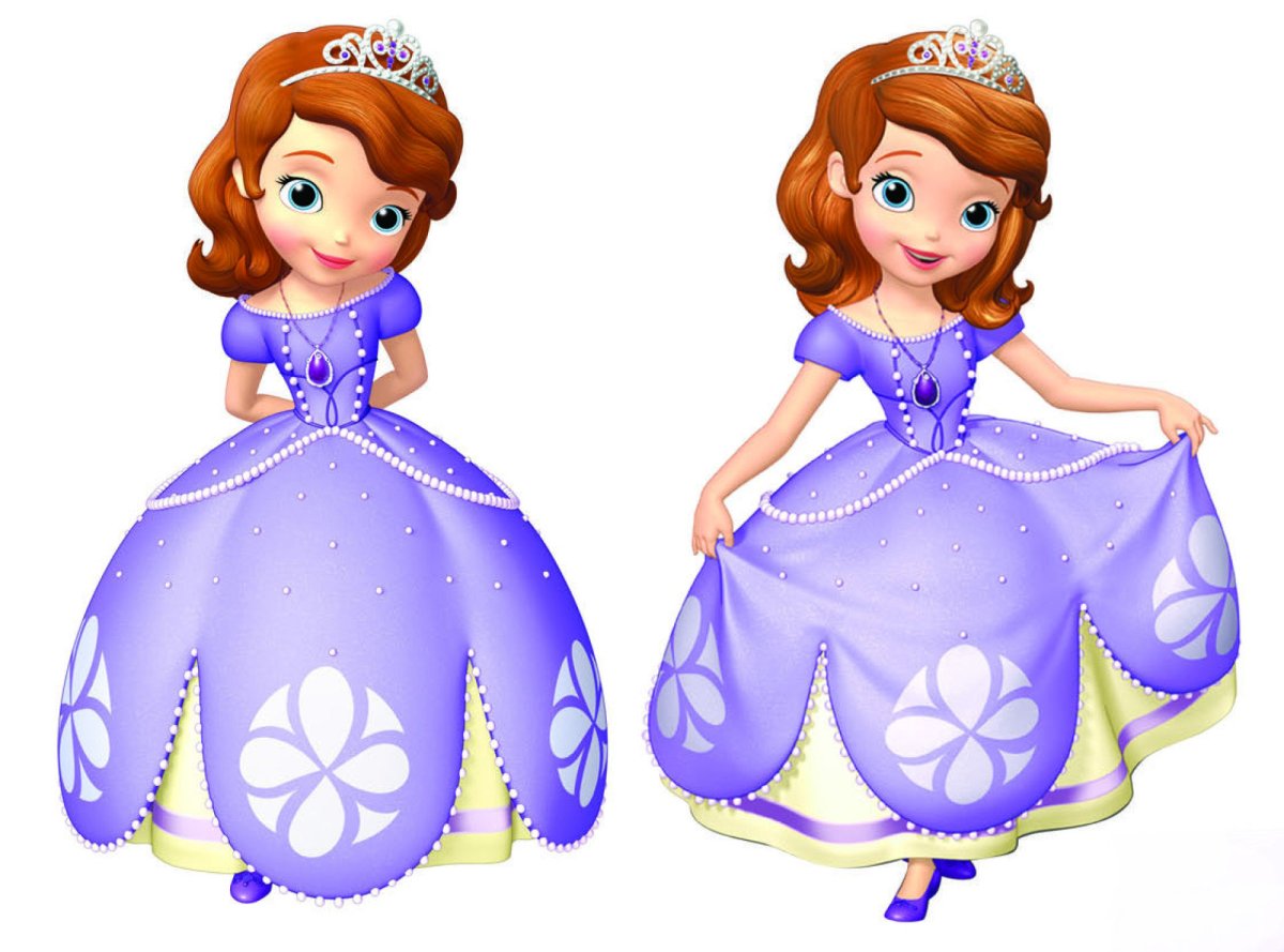 Принцесса София печать для торта