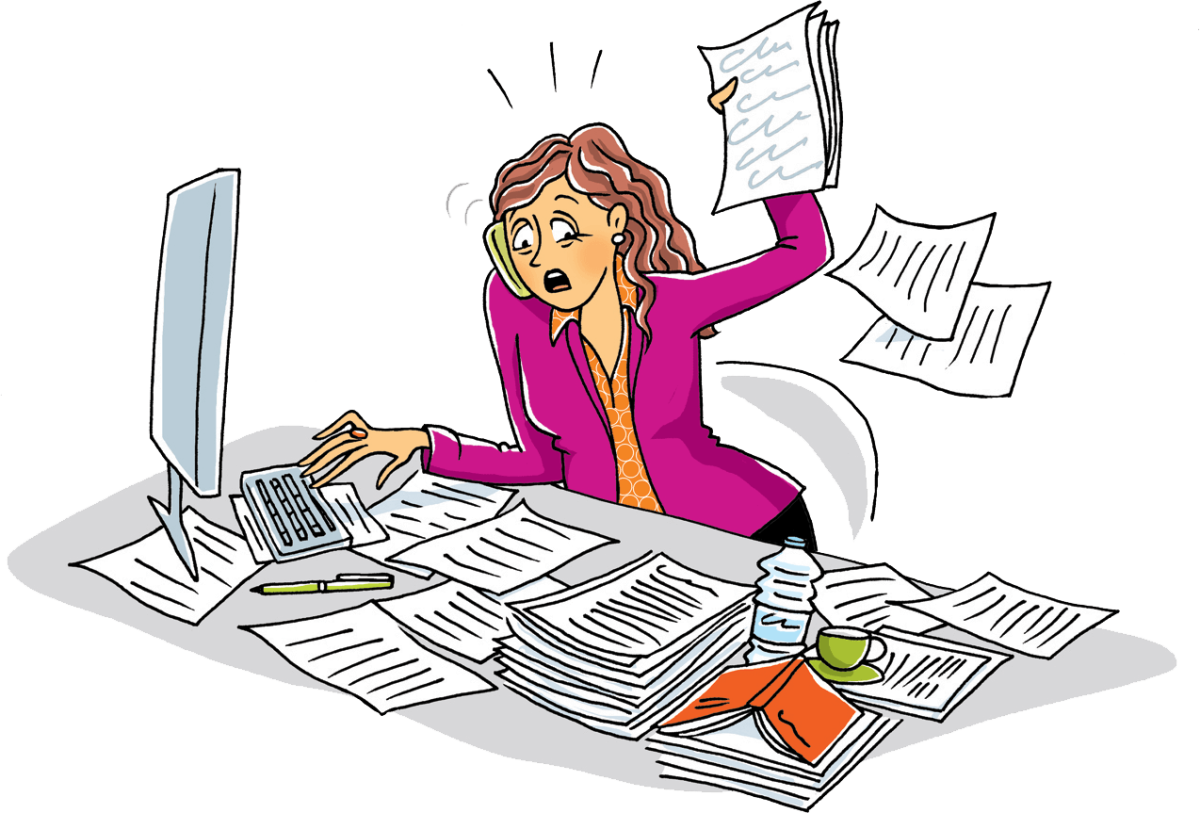 Бухгалтер иллюстрация