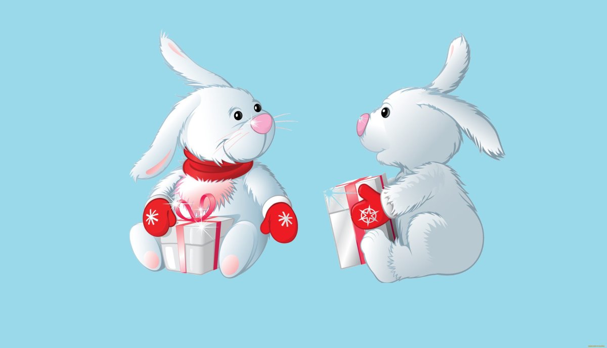 Новогодний заяц