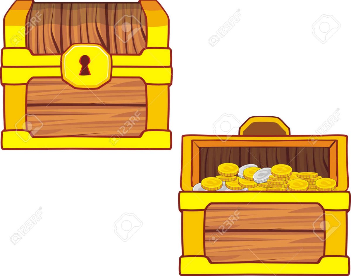 Сундук открытый и закрытый