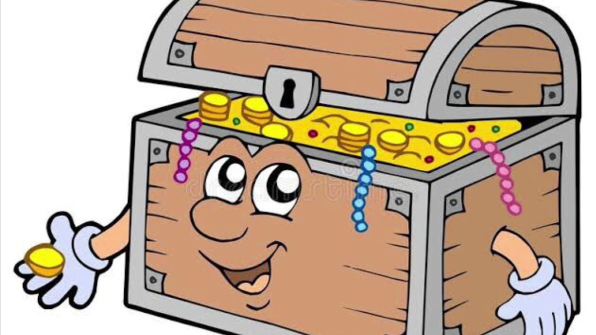 Сундучок мультяшный