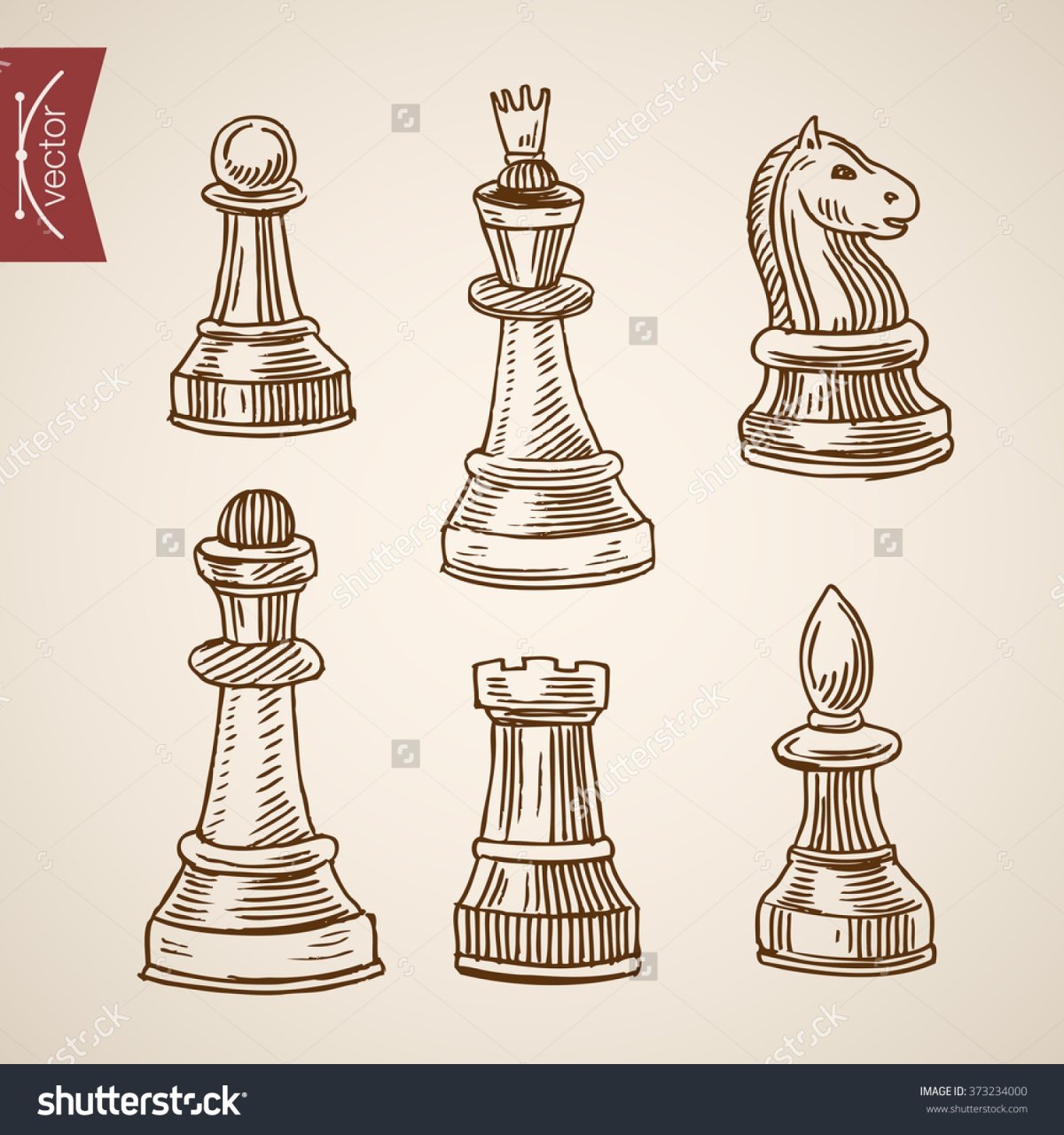 Шахматный слон вектор