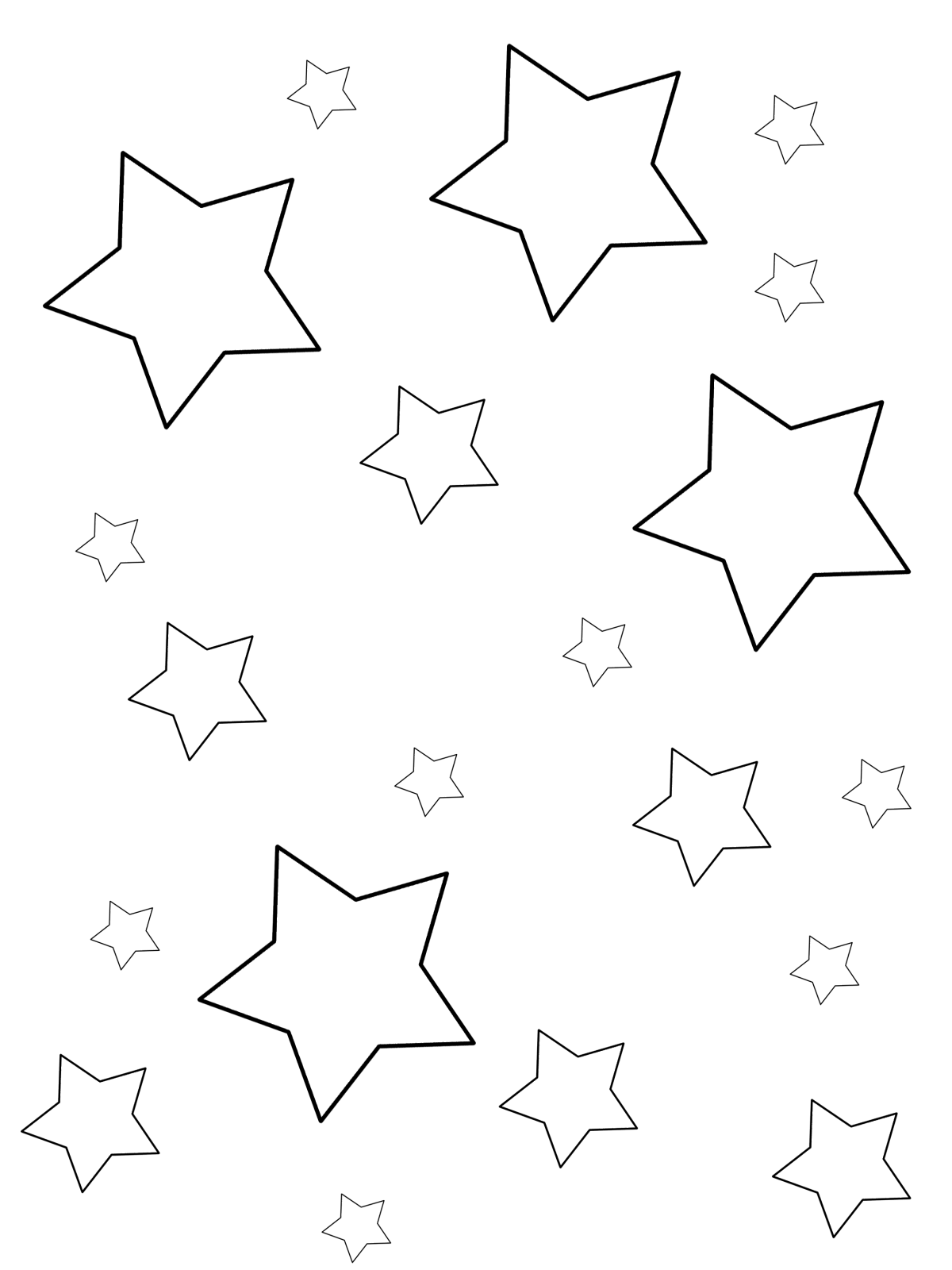 Звездочка шаблон