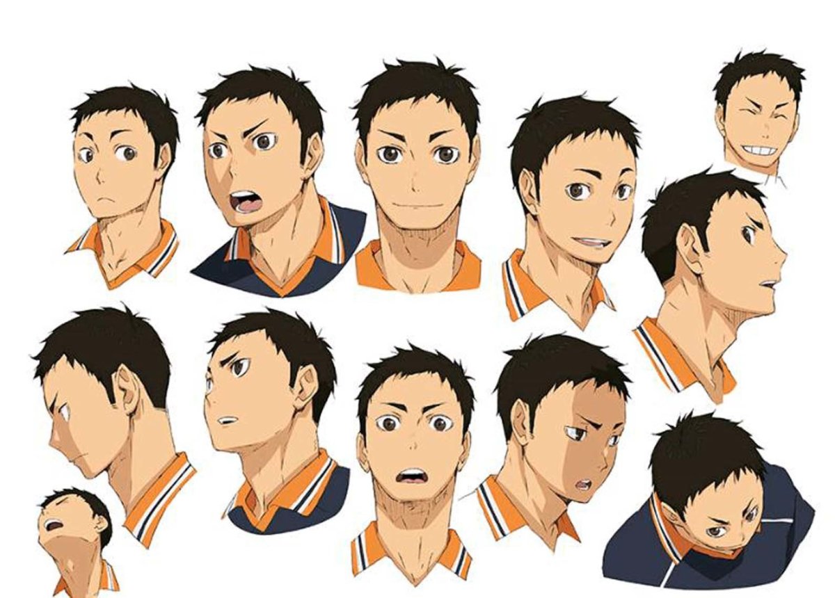 Аниме волейбол Дайчи