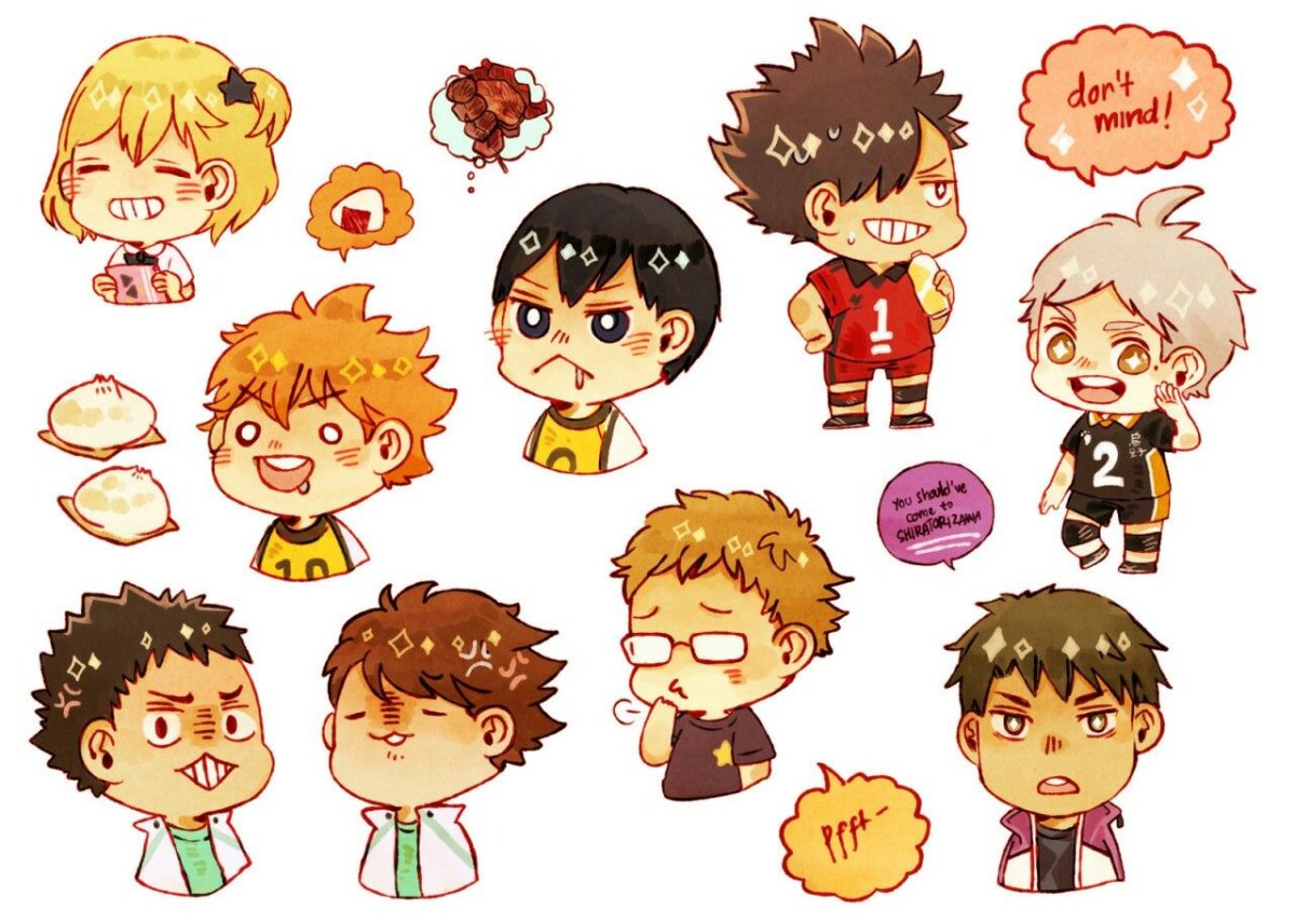 Аниме волейбол хайкью