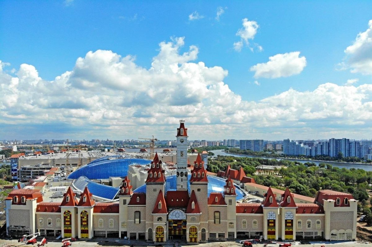 Парк аттракционов Нагатинская Пойма