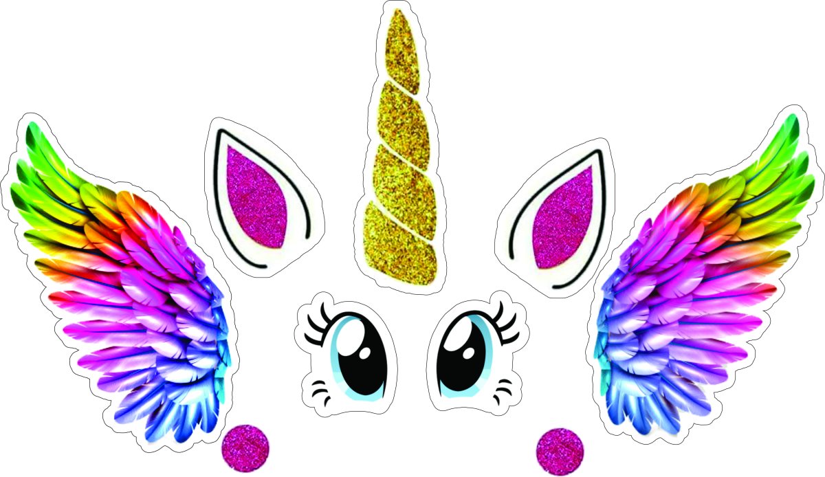 Глазки для Единорожки на торт