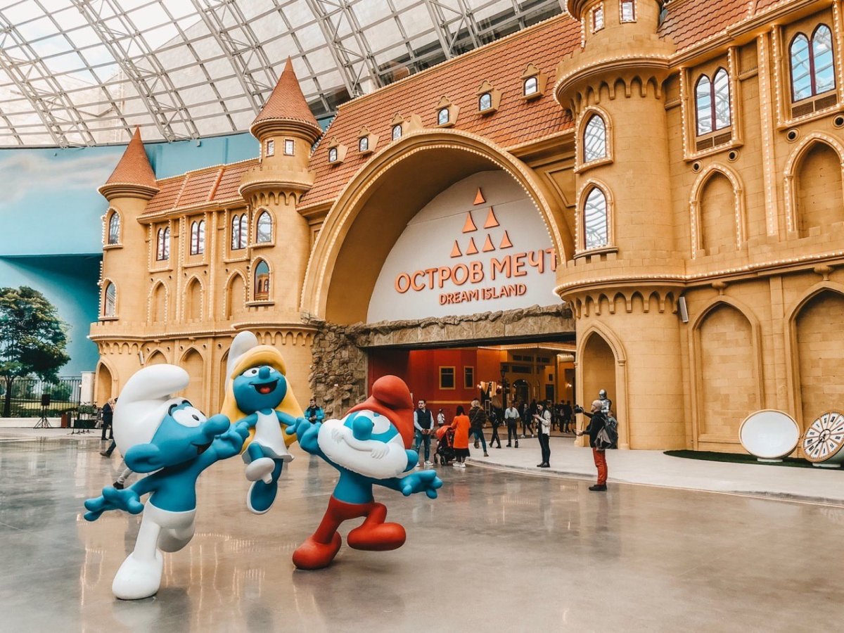 Метро Технопарк Диснейленд остров