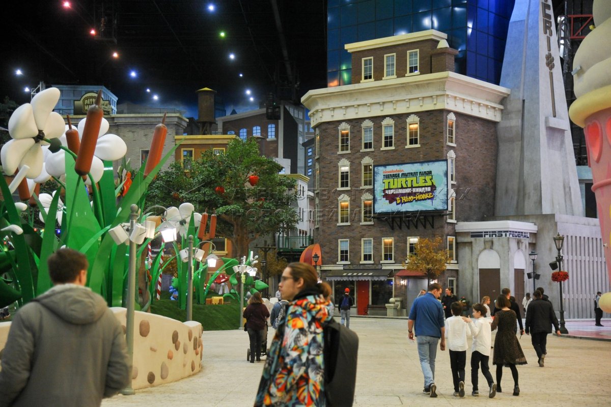 Парк аттракционов в Москве остров мечты