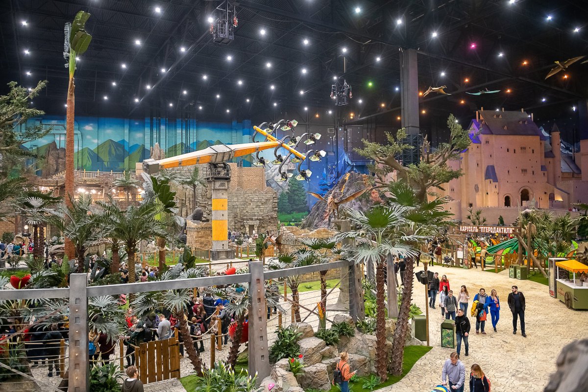 Остров мечты в Москве внутри