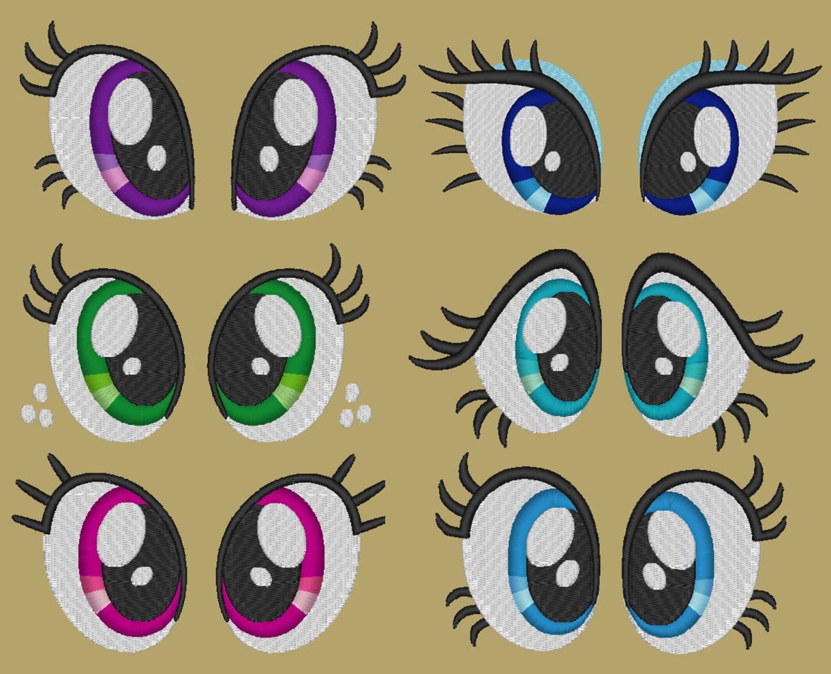 Глазки для поделки из бумаги