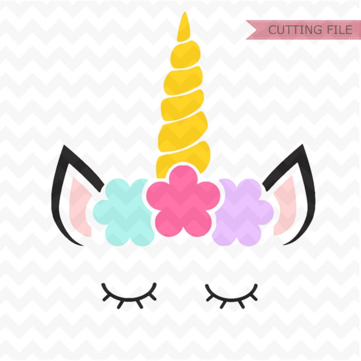 Рог и уши единорога