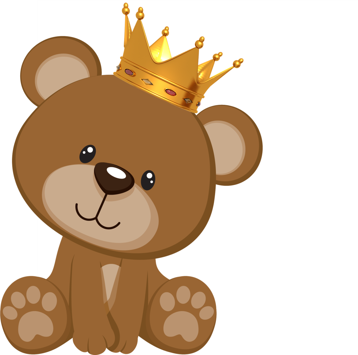 Мишка с короной