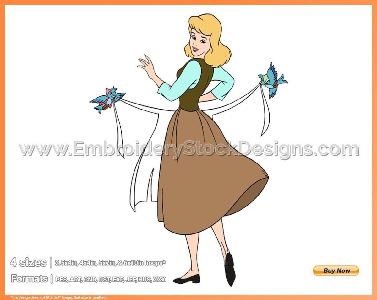 Принцесса в голубом платье