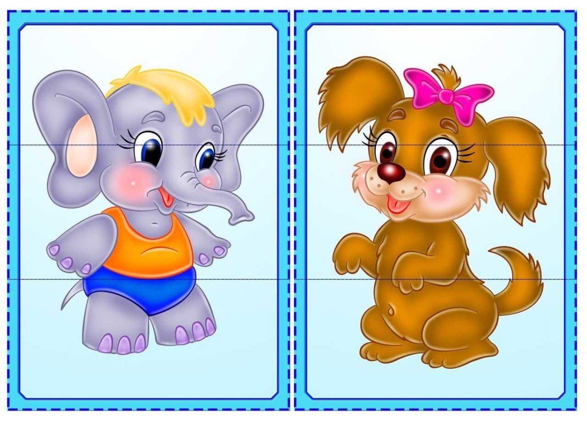 Развивающие пазлы для детей