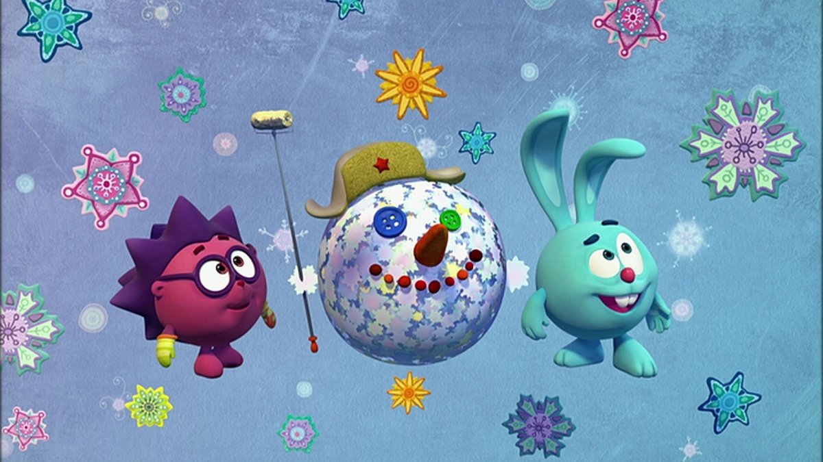 Новогодняя елка Смешарики