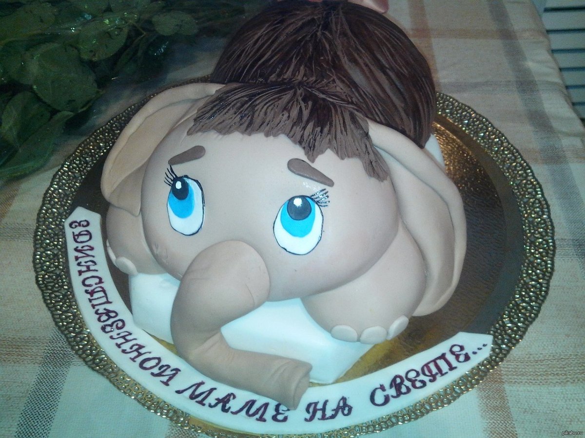 Бенто торт маме на день рождения