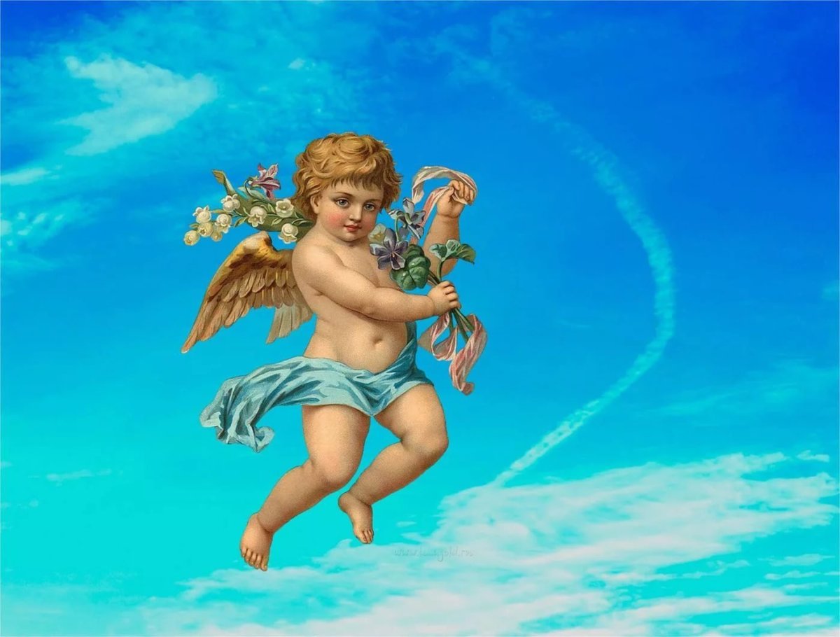 Самый красивый ангел девушка