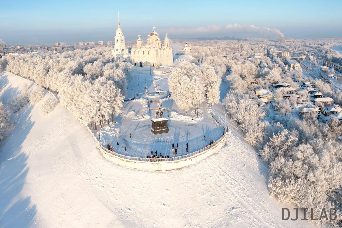 Город Владимир аэросъемка