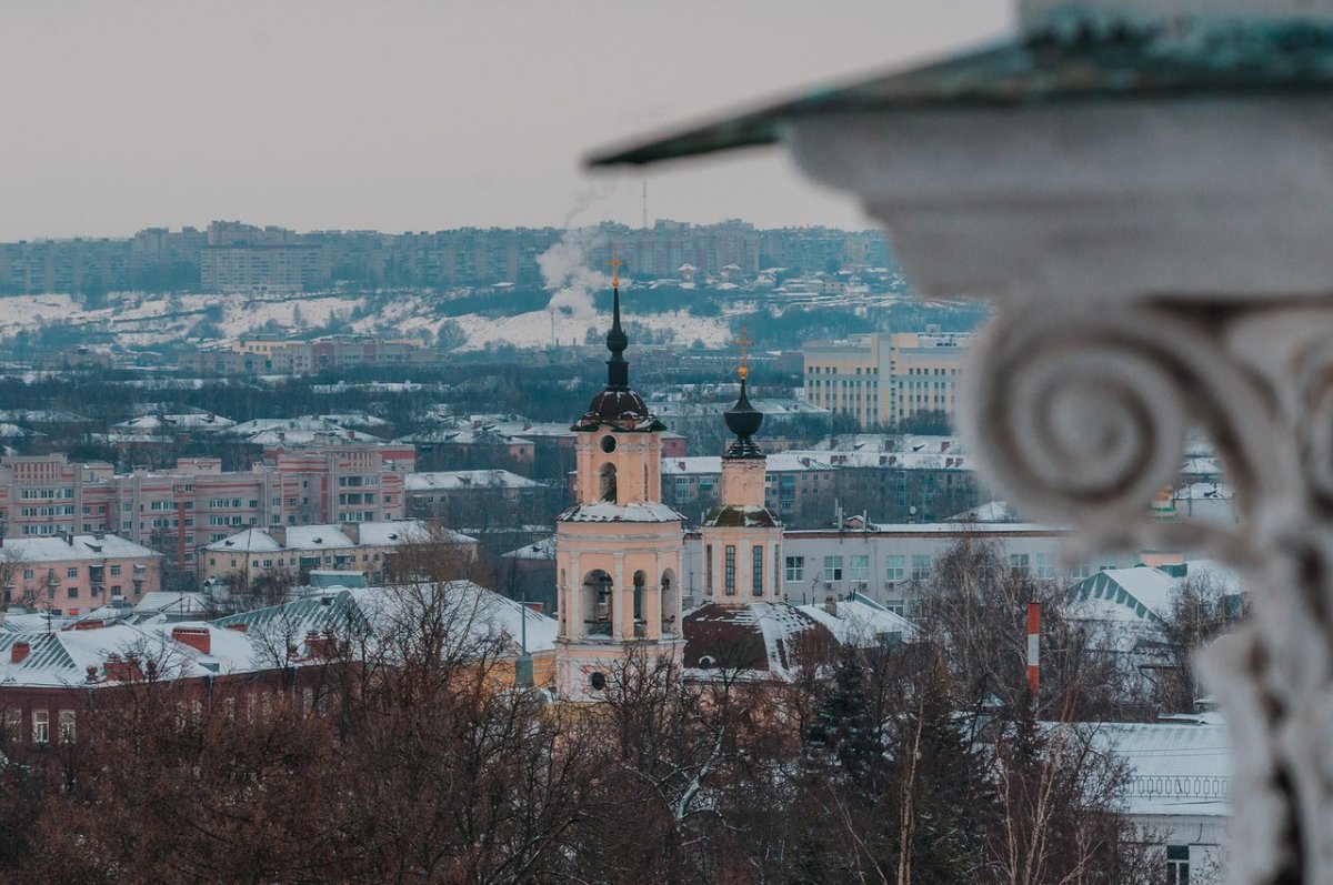 Город Владимир с высоты птичьего полета