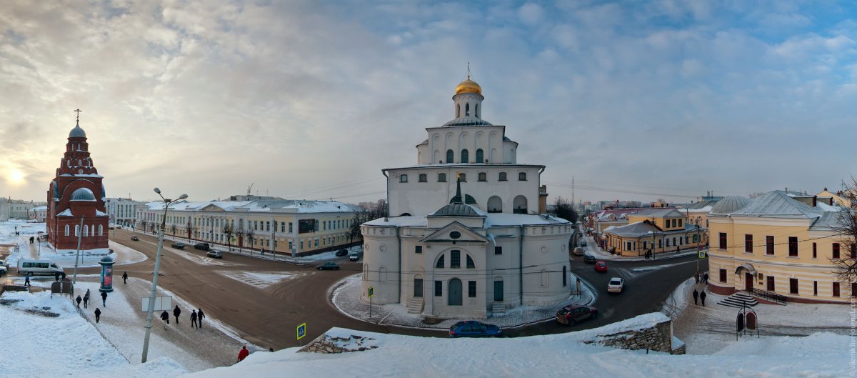 Зимний Владимир золотые ворота