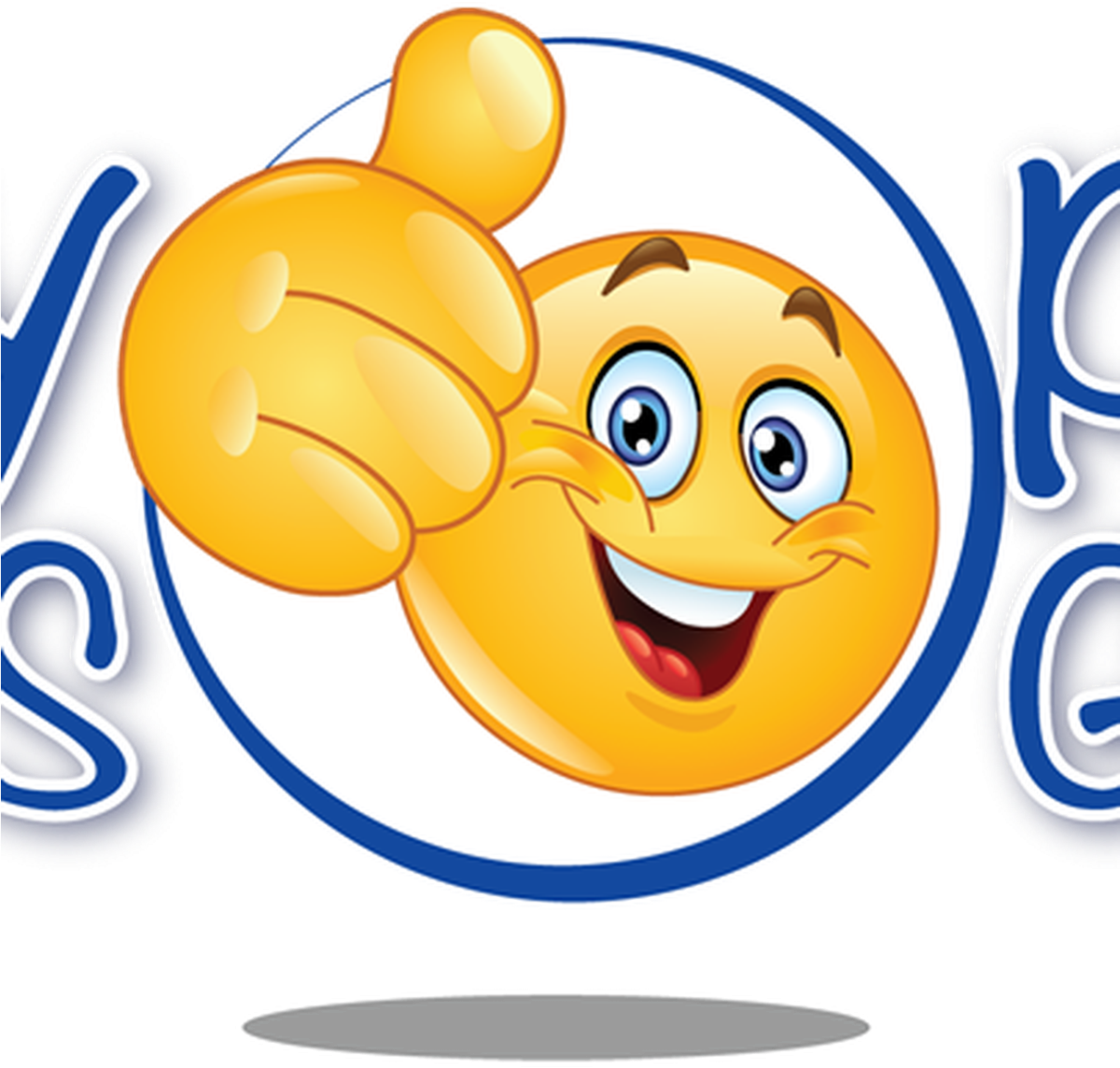 Смайлик класс на прозрачном фоне