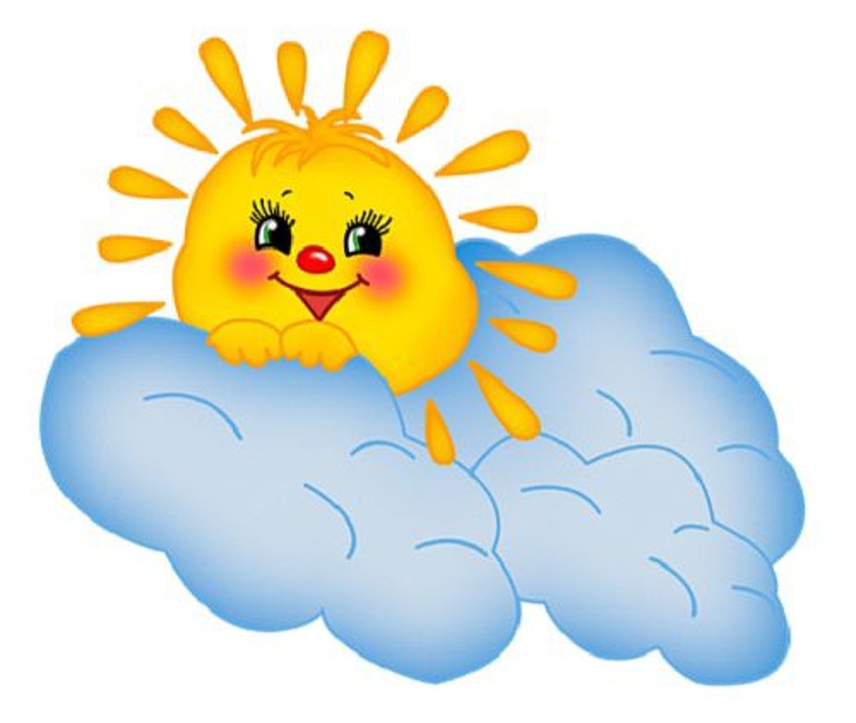 Солнышко картинка для детей