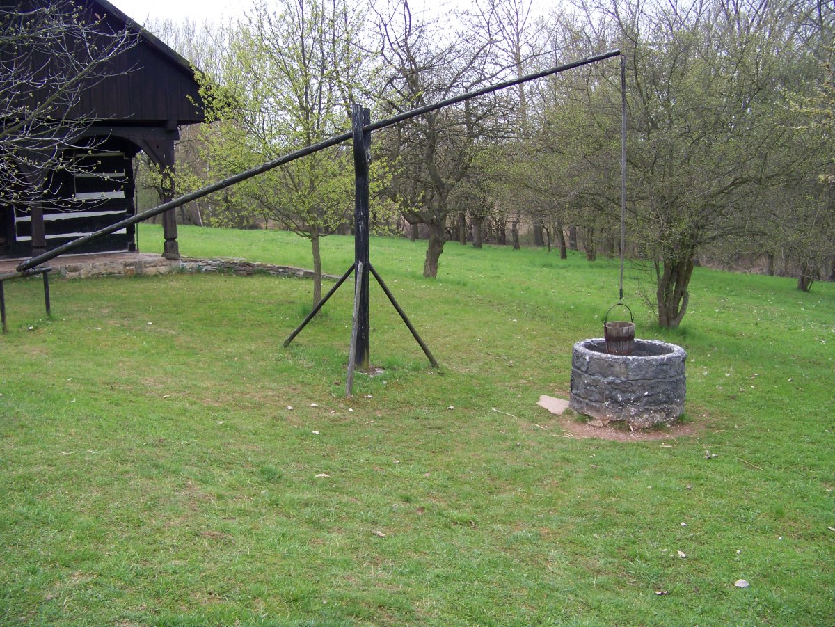 Воскресенск город монастырь колодец журавль