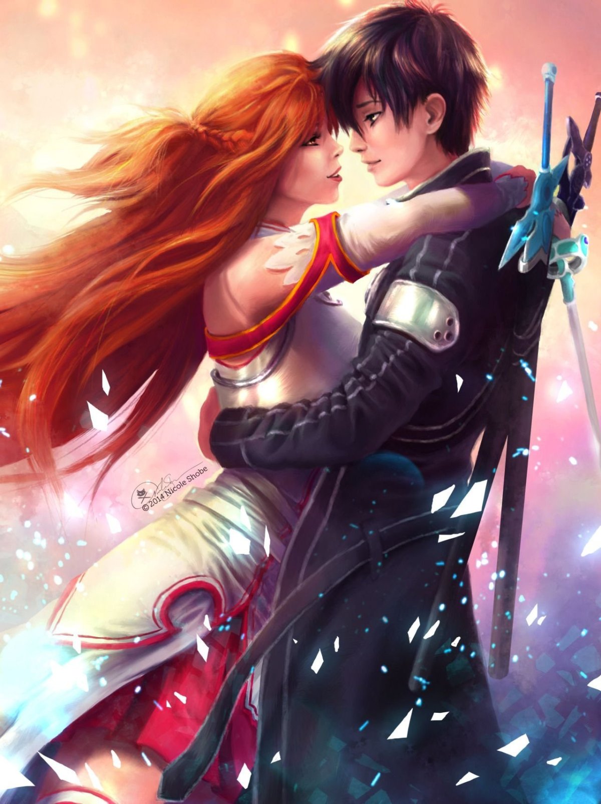 Асуна и Кирито романтика