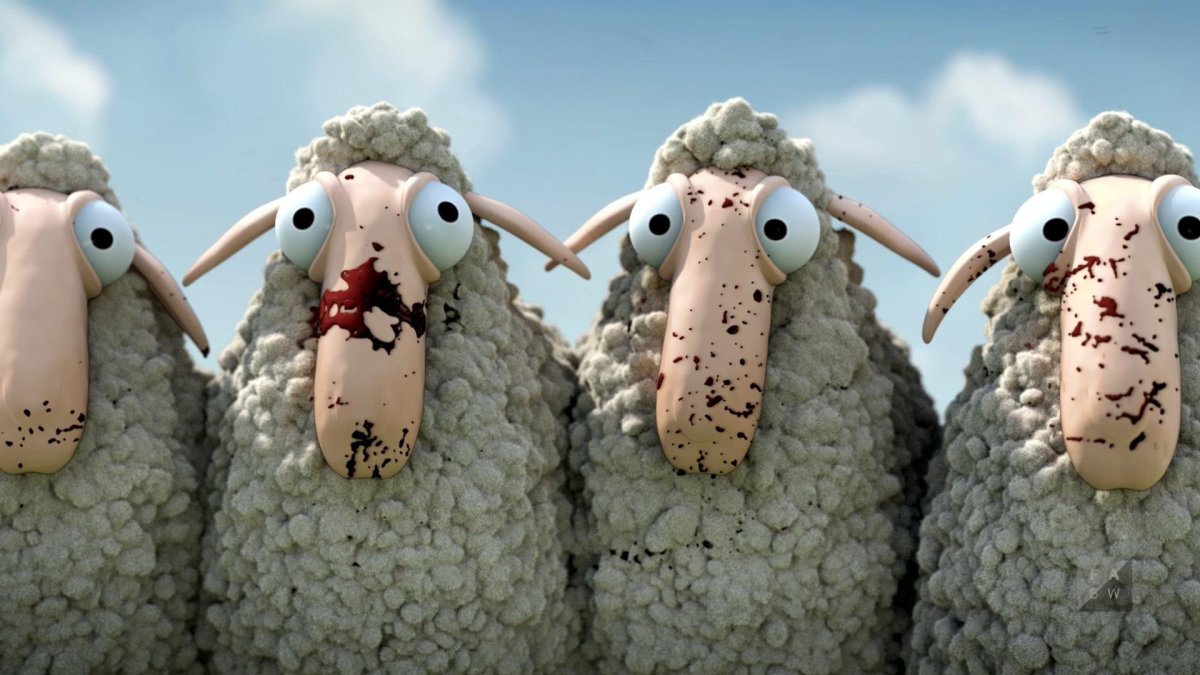 Швейцарская черномордая овца