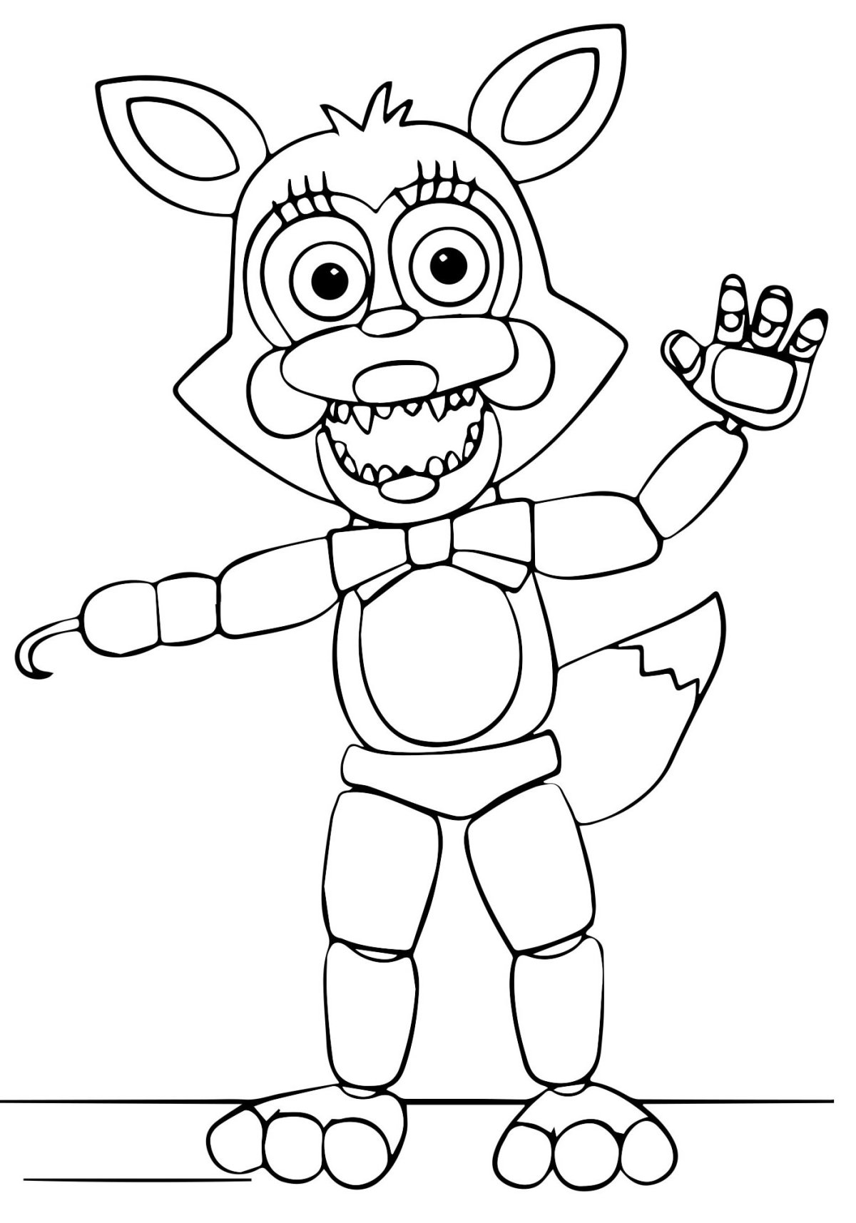 Фантайм АНИМАТРОНИКИ раскраска