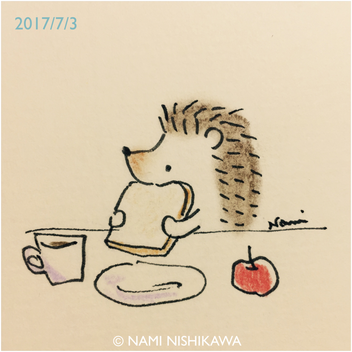 Рисунки Ёжика для срисовки