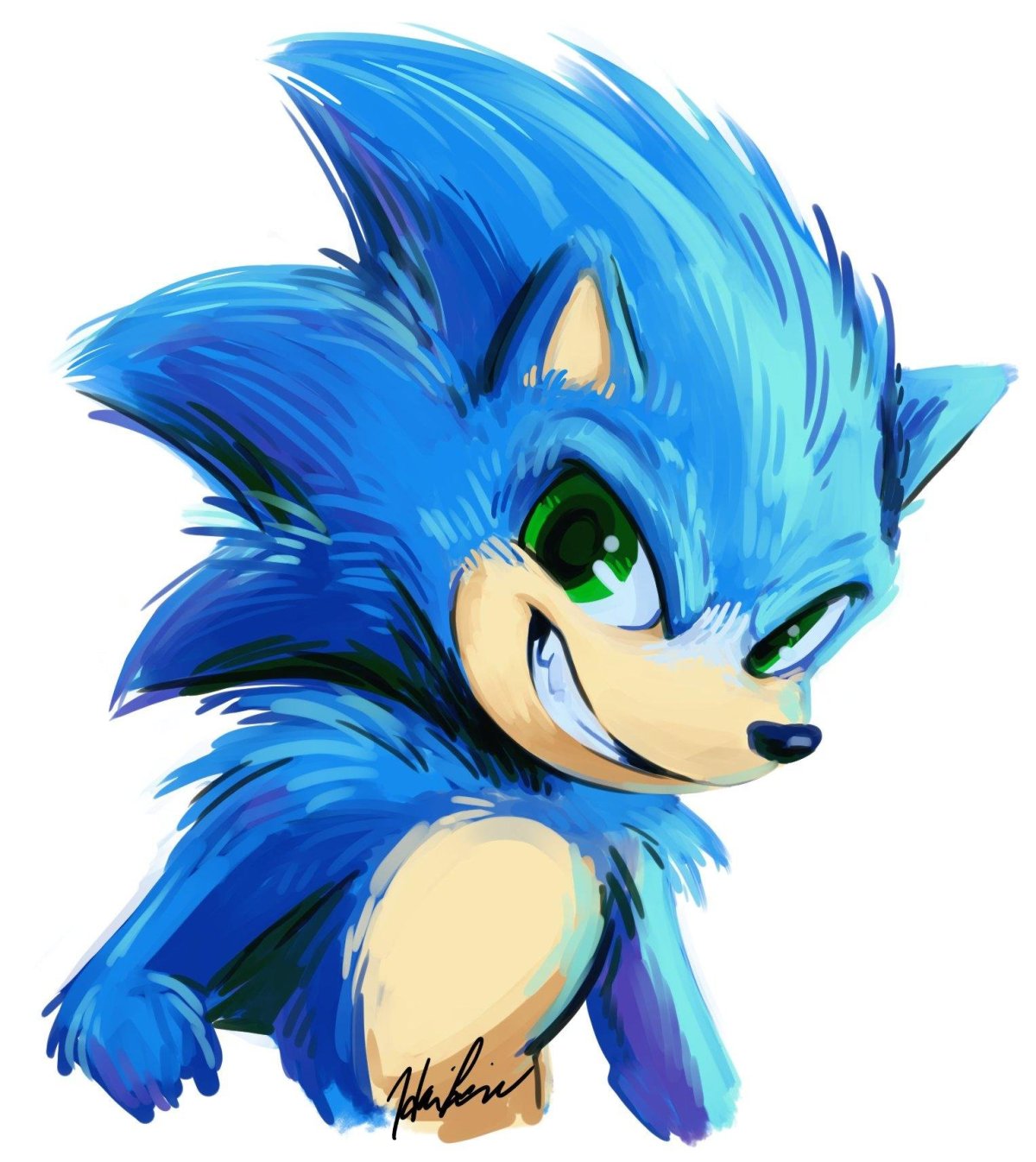 Соник синий еж