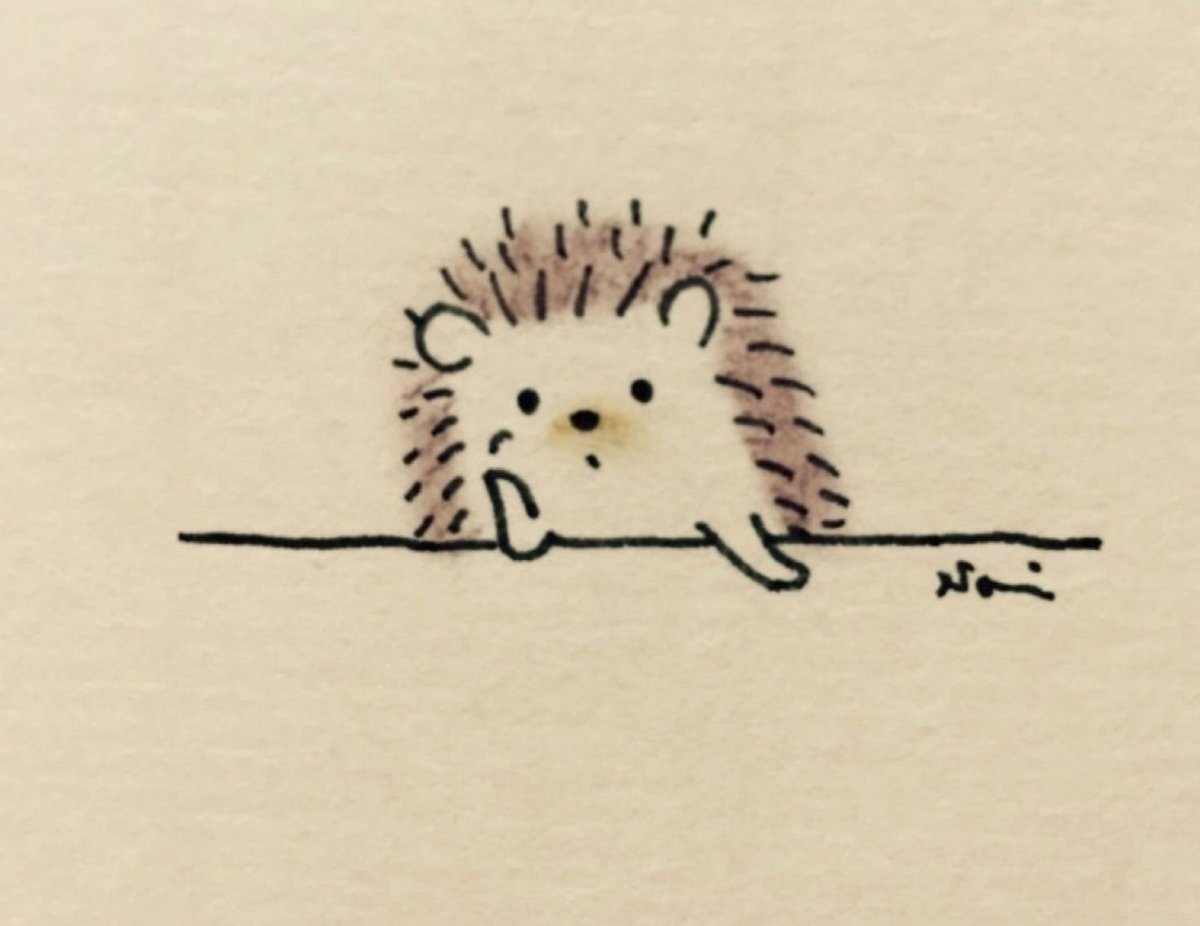 Ёжик рисунок карандашом для срисовки легко
