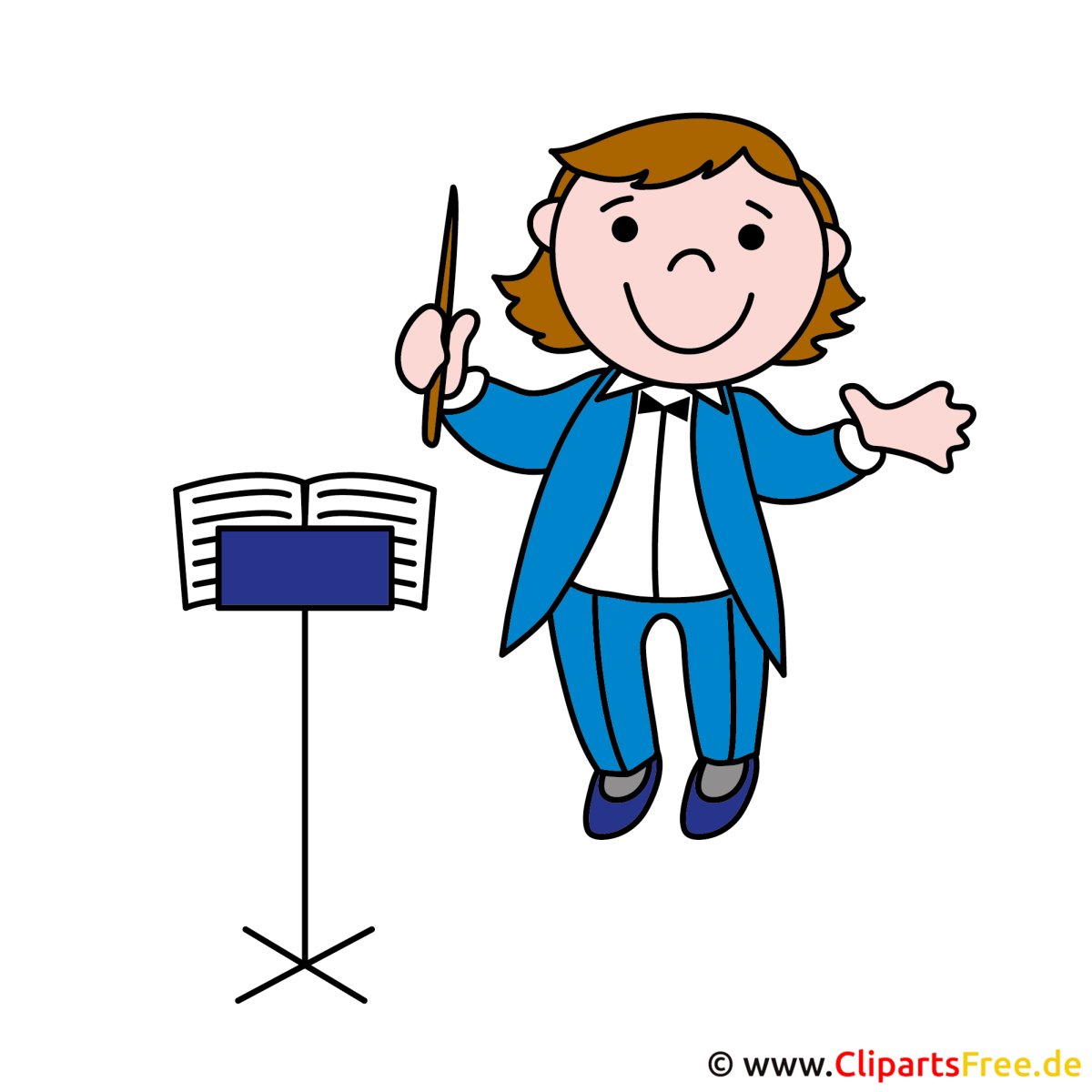 Дирижер мультяшный