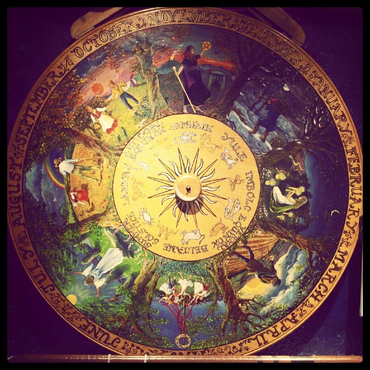 Круглый календарь