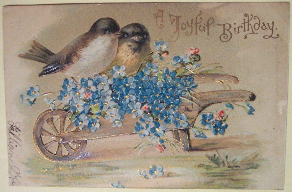 Винтажные пасхальные рисунки