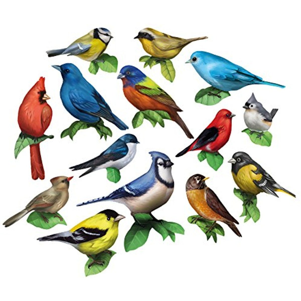 Пазлы для малышей птицы