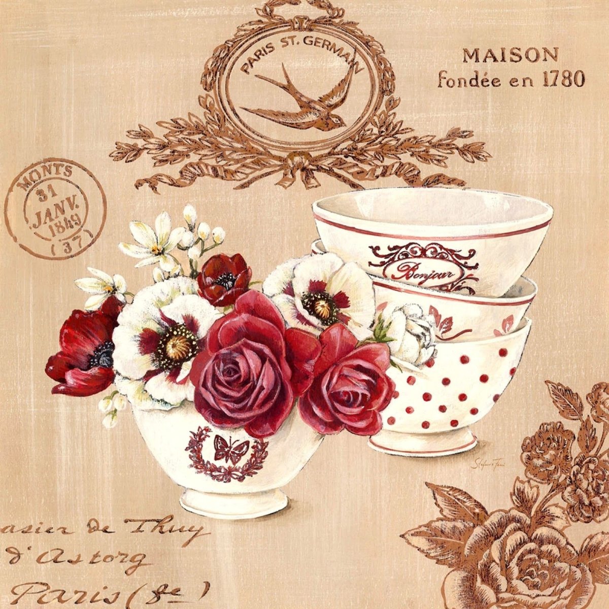 Старые открытки с добрым утром зимние