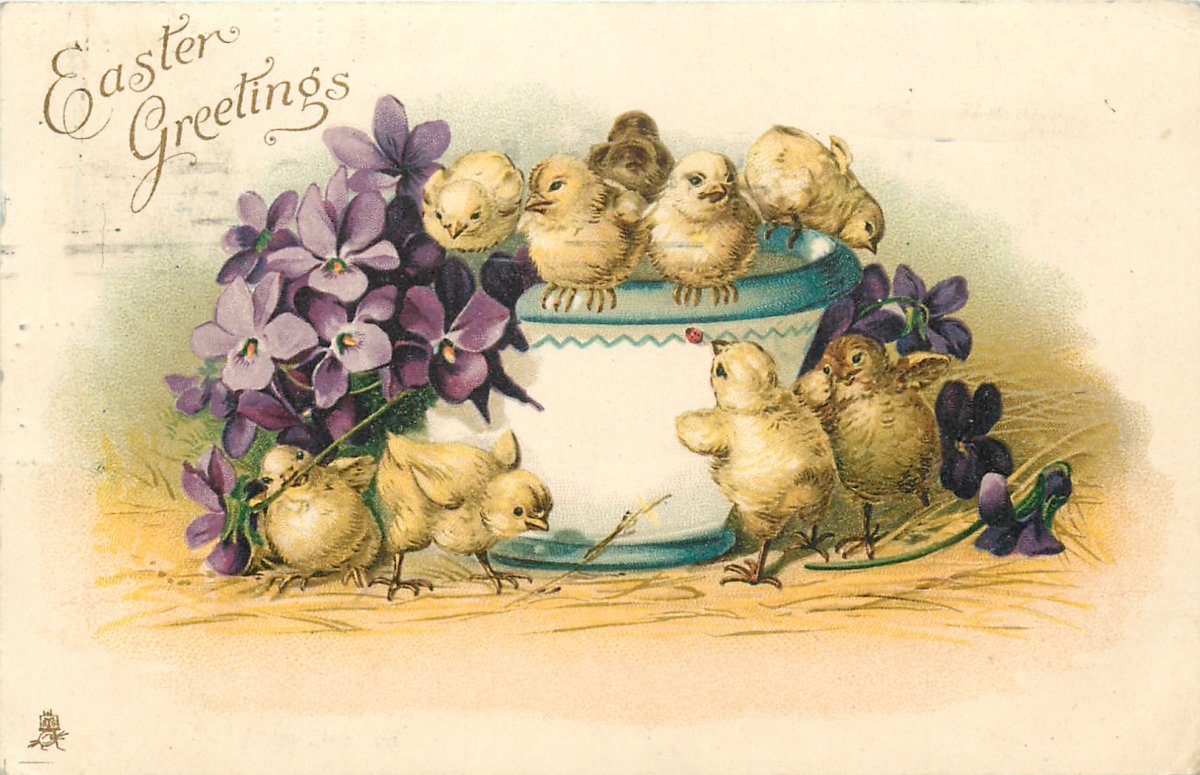 Винтажные новогодние открытки