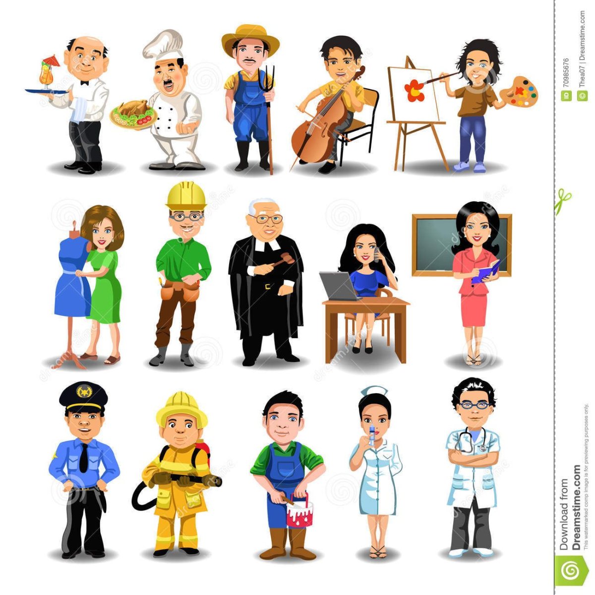 Повар иллюстрация