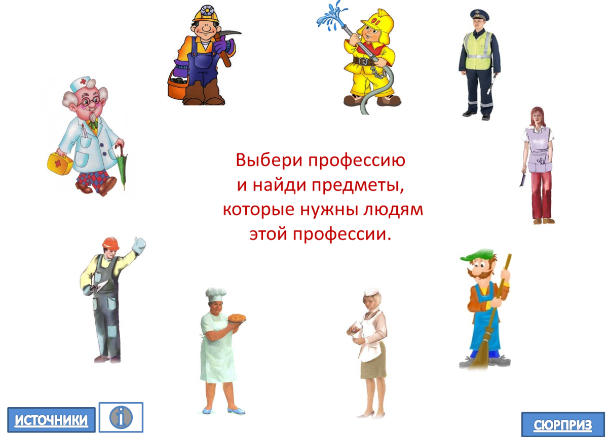 Наглядные пособия профессии