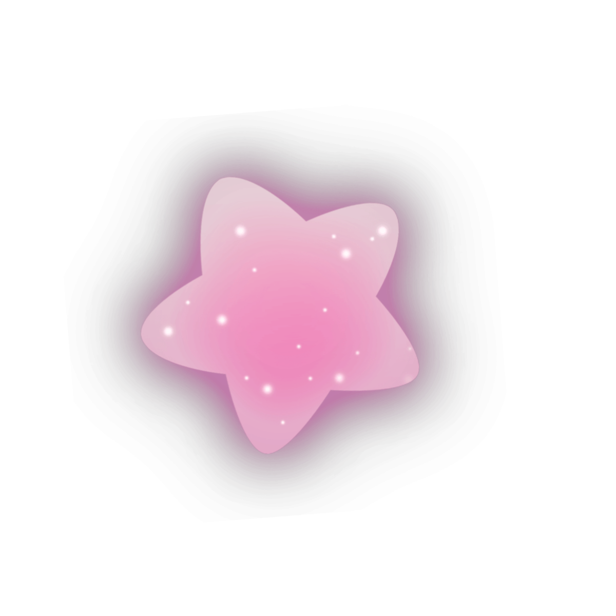 Розовая звезда