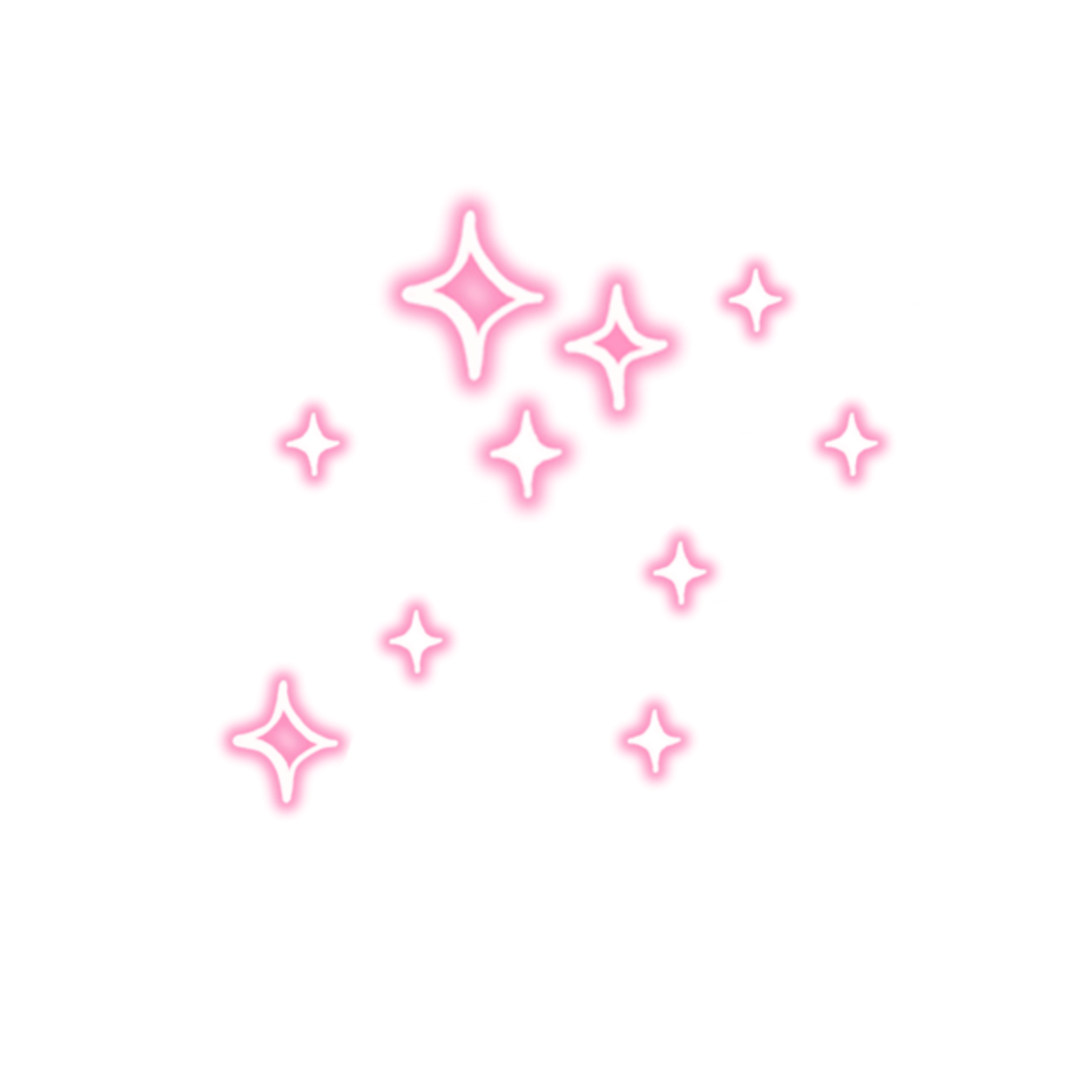 Розовые звездочки