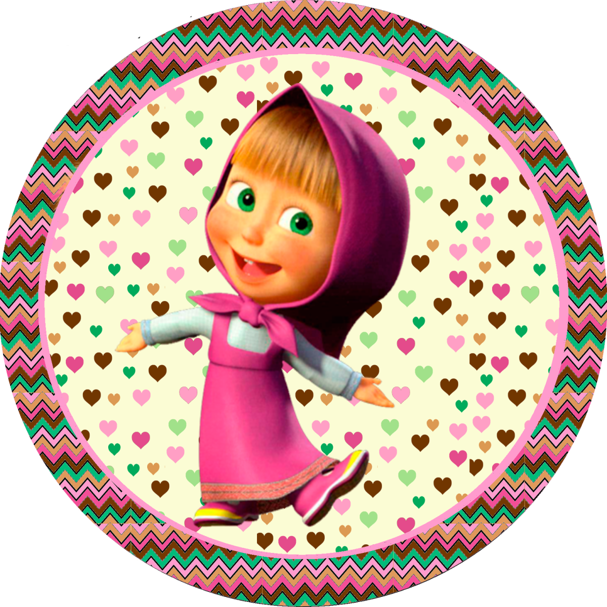 Маша и медведь персонаж Маша