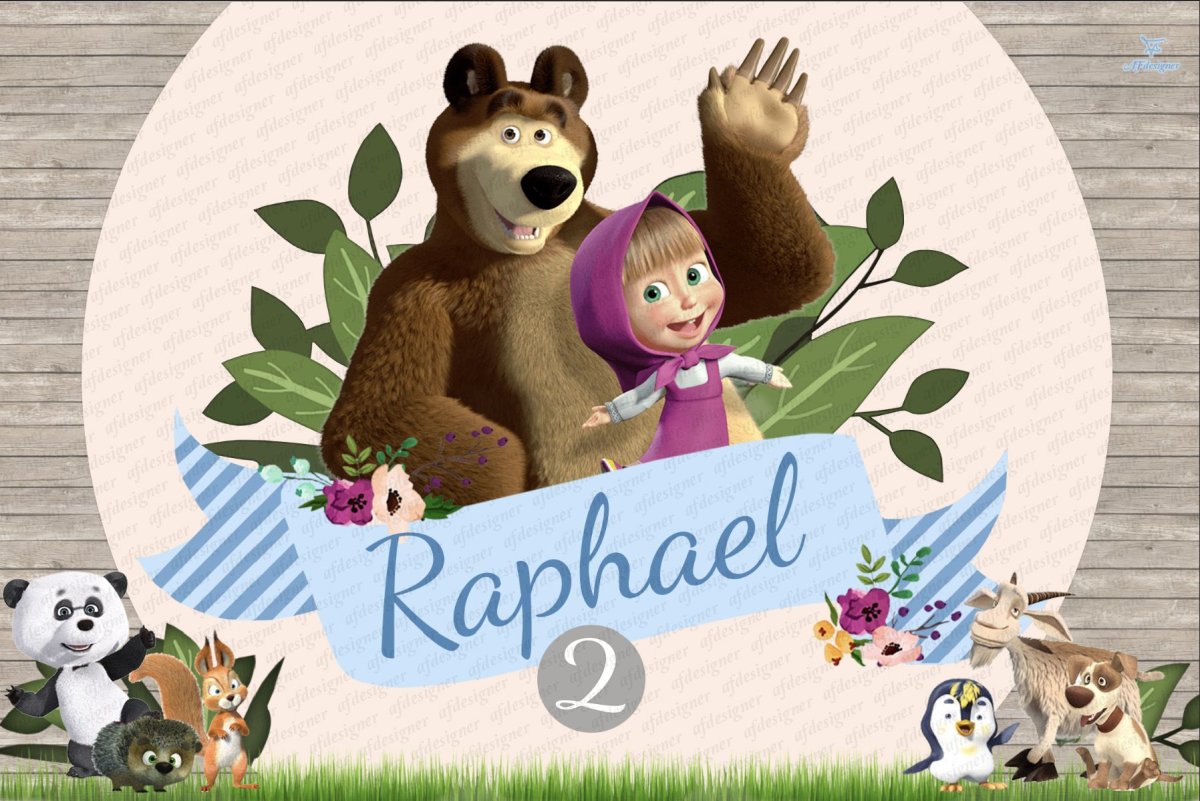 Маша и медведь обнимашки