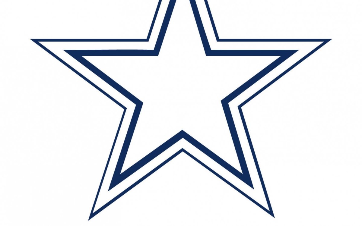 Лого звезда Даллас ковбойз