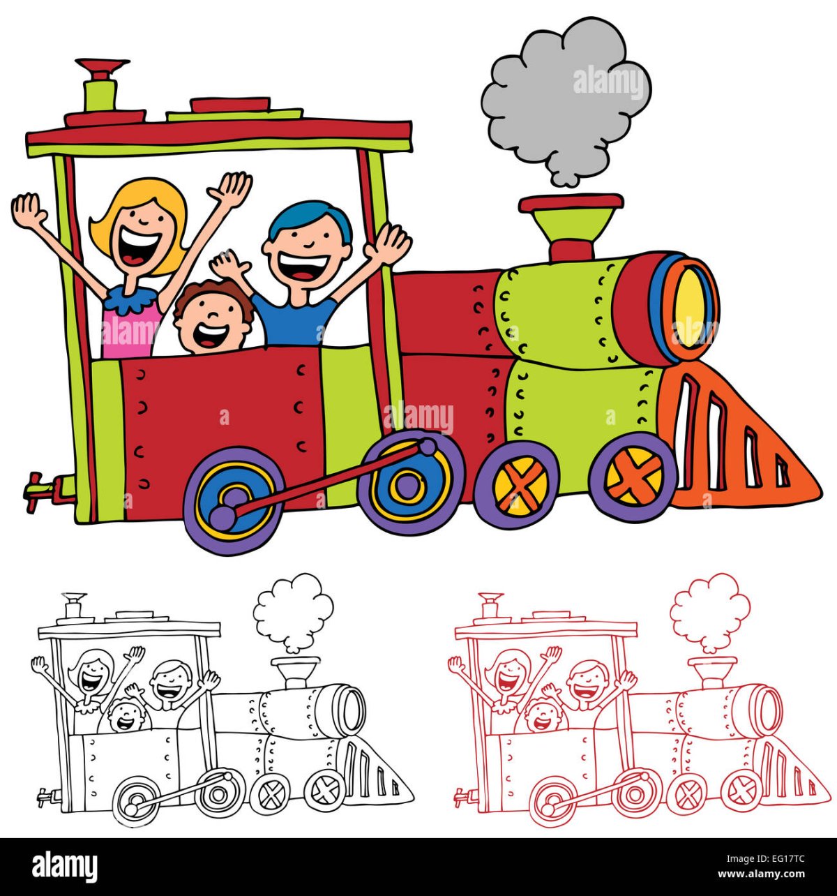 Паровоз для детей