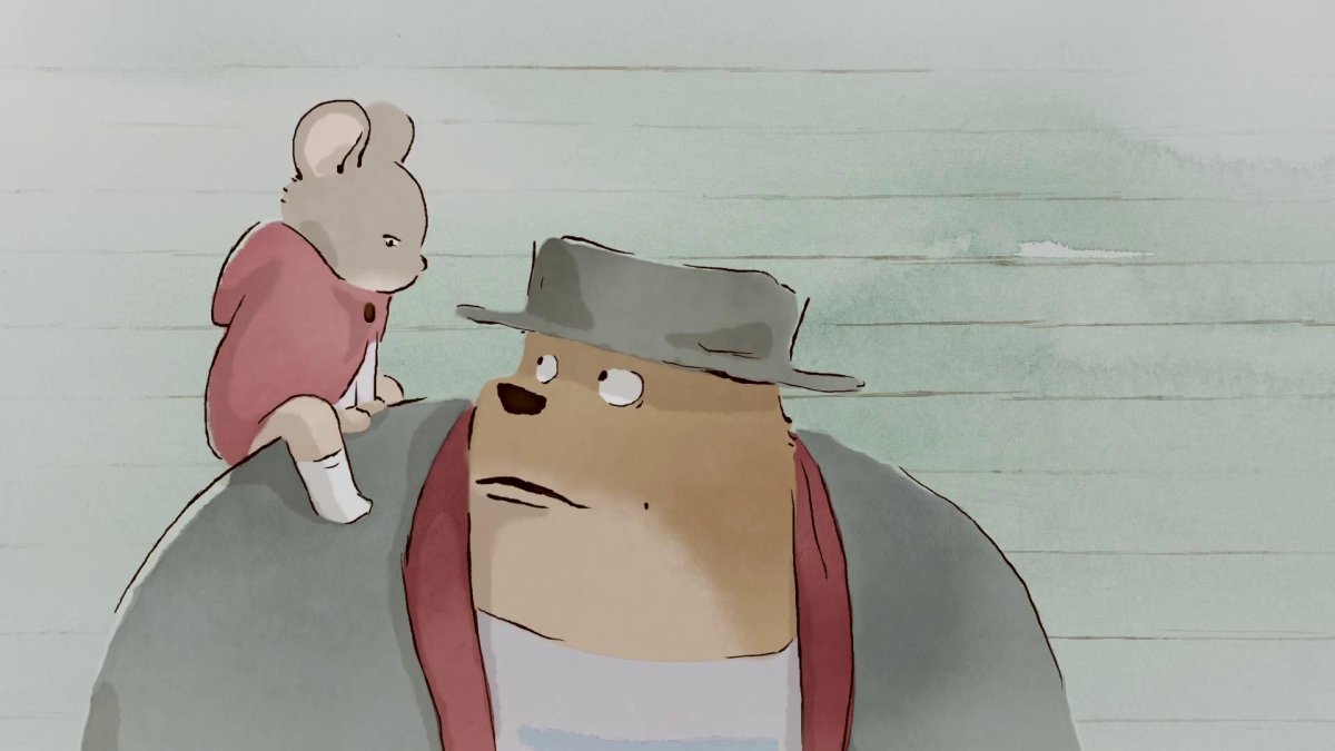 Эрнест и Селестина зимой мультсериал